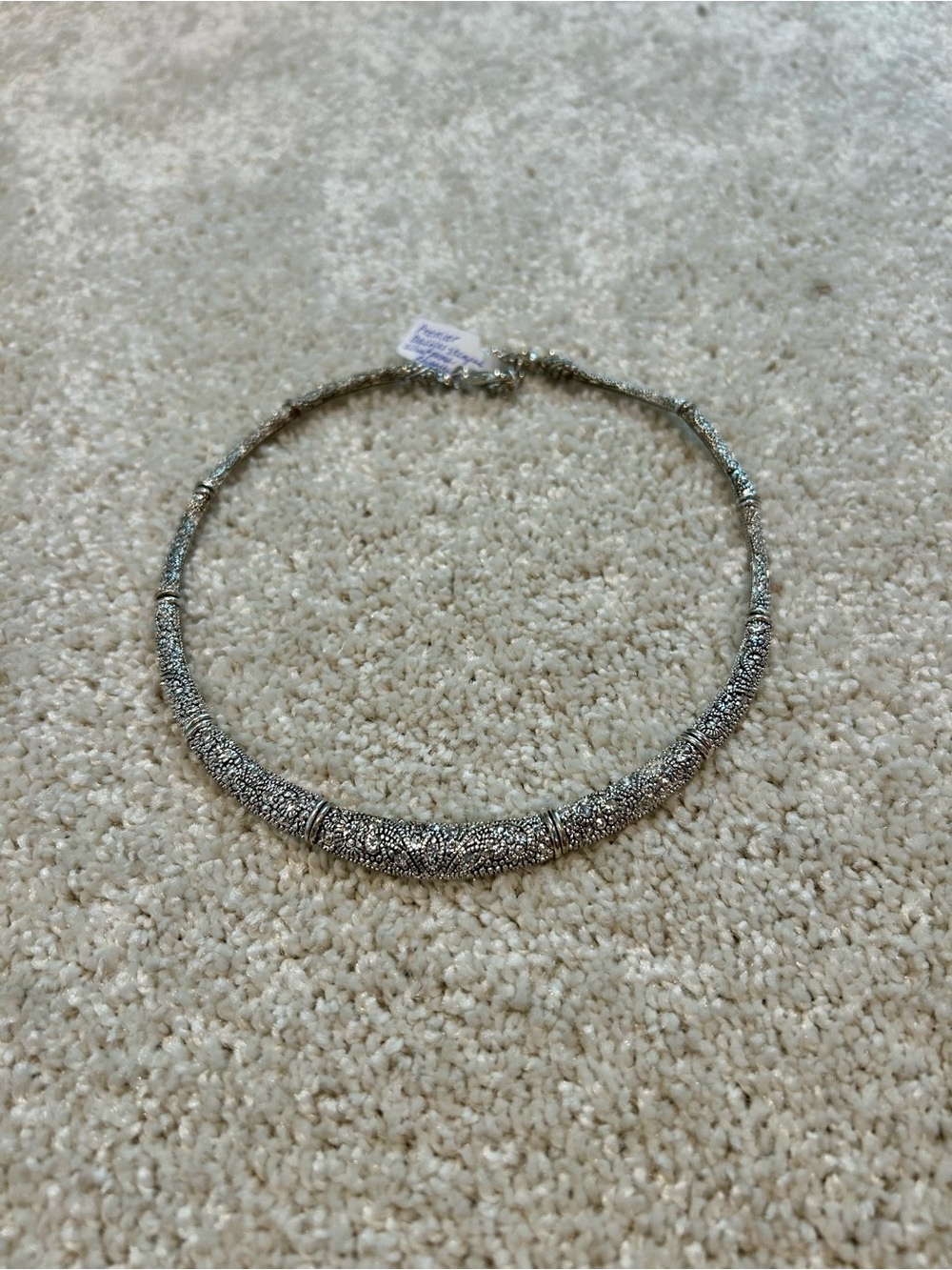 Premier Designs Heirloom Segmented Choker/Collar Necklace